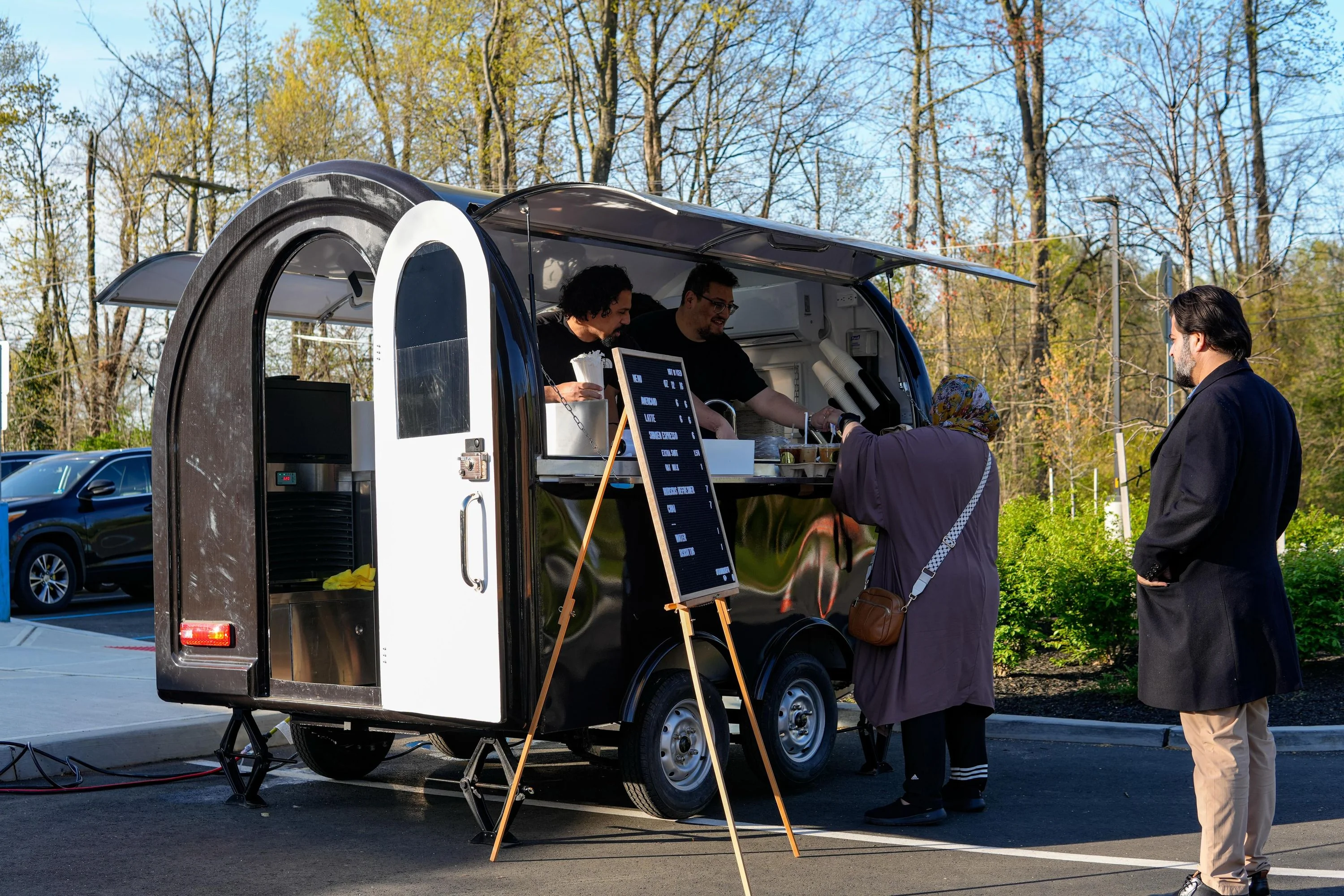 Coffee Cart Setup